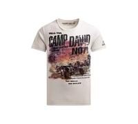 CAMP DAVID T-Shirt 'Dune Crusher' blanc, Taille M