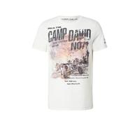 CAMP DAVID T-Shirt 'Dune Crusher' blanc, Taille XL