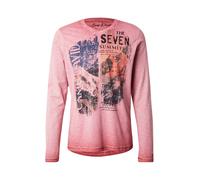 CAMP DAVID T-Shirt gentiane / orange foncé / rouge clair / noir, Taille S