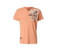 CAMP DAVID T-Shirt orange / rose / noir, Taille M