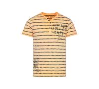 CAMP DAVID T-Shirt 'Paragliding Cape Town I' orange pastel / noir, Taille M