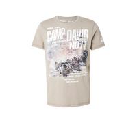 CAMP DAVID T-Shirt pierre / violet / noir / blanc, Taille XL