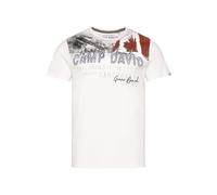 Camp David T-shirt pour homme avec impression photo et broderies