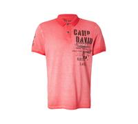 CAMP DAVID T-Shirt rouge / melon / noir / blanc cassé, Taille L