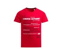 CAMP DAVID T-Shirt rouge / noir / blanc, Taille M