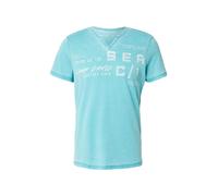 CAMP DAVID T-Shirt turquoise / blanc, Taille S