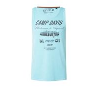 CAMP DAVID T-Shirt 'Windsurfing' aqua / noir, Taille M