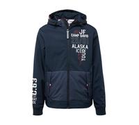 CAMP DAVID Veste mi-saison 'Alaska Ice Tour' bleu marine / rouge / blanc, Taille XXL