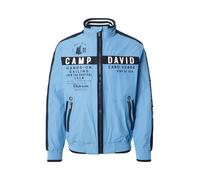 CAMP DAVID Veste mi-saison bleu marine / bleu clair / blanc, Taille M
