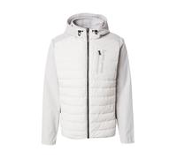 CAMP DAVID Veste mi-saison 'Fitness Challenge' gris / blanc cassé, Taille L