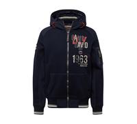 CAMP DAVID Veste mi-saison 'The Craftsmen' bleu foncé / rouge / blanc, Taille XXXL