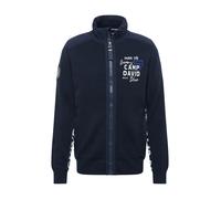 CAMP DAVID Vestes en maille 'Ocean´s Seven II' bleu roi / bleu foncé / blanc, Taille L