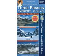 Camp de base de l'Everest et Gokyo (NE517) - Three Passes : Kongma La, Chola Pass, Renjola Pass | Himalayan MapHouse