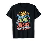 Camp de jeunes chrétiens de l'école biblique Live it Out VBS 2025 T-Shirt