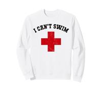 Camp de Natation Sarcastic I Can't Swim pour Les sauveteurs de Sisters Cruise Sweatshirt