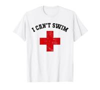 Camp de Natation Sarcastic I Can't Swim pour Les sauveteurs de Sisters Cruise T-Shirt