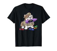 Camp d'entraînement de Pâques Sarcastic I May Eat Crayons Dog Jarhead MRE T-Shirt