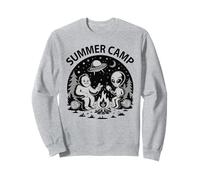 Camp d'été pour Enfants Alien Bigfoot Randonnée Directeur infirmière Sweatshirt