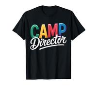 Camp Director Rainbow Quote Summer Leader Staff Humor T-Shirt