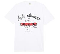 Camp du Club Nautique du Parc National Banff du lac Moraine du Canada Comfort Colors Adult Heavyweight T-Shirt