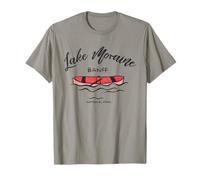 Camp du Club Nautique du Parc National Banff du lac Moraine du Canada T-Shirt