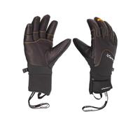 Camp - Gants d'alpinisme et de cascade de glace en PrimaLoft® - Geko Guide en Cuir - Taille M - Noir Noir M
