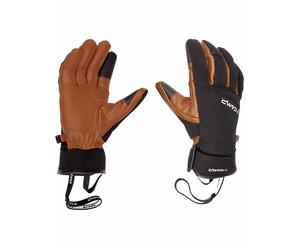 Camp - Gants polyvalents - G Hot Wool Black/Brown en Laine - Taille S - Noir Noir S