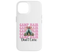Camp Hair Don't Care Tente de Camping pour Fille et Maman Coque pour iPhone 14