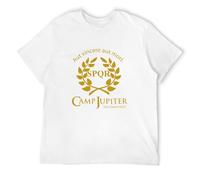 Camp Half Blood Branches Camp Jupiter SPQR Scifi Percy Jackson Men's T Shirt White XXL