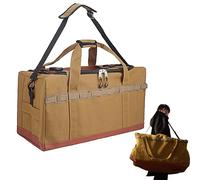 Camp Kitchen Organizer - Grand espace de rangement en tissu imperméable, construction robuste, design portable | pour organiser les ustensiles de cuisine pour les véhicules de plein air, marron, voir