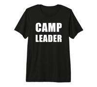 Camp Leader - Campsite Worker & Volunteer Uniform T-Shirt Haut de Gamme