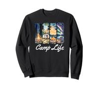 Camp Life Outdoor Adventure Design Tess Bag Mugs and More Sweatshirt