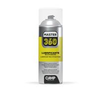 CAMP Master 360 Lubrifiant Antirouille - Spray dégrippant pour contacts électriques hydrofuge et anticorrosion, élimine saleté et usure, 400ml