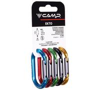 Camp - Pack de 5 mousquetons à verrouillage automatique - Rack Pack Ekto en Aluminium - Vert Vert