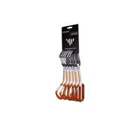 Camp - Pack de 6 dégaines d'escalade - Photon Wire Express KS Dyneema 6 Pack en Aluminium - Taille 12 cm - Orange Orange 12 cm