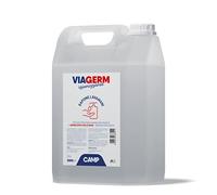 CAMP Savon liquide désinfectant Viagerm, hydratant et doux pour les mains, 5000 ml