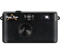 Camp Snap Appareil Photo Numérique,8MP Style Argentique Vintage, sans Écran et Format Compact,Stockage 2000+ Photos,Rechargeable USB,Idéal pour Voyage et Aventure en Plein Air - Noir