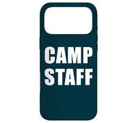 Camp Staff - Campsite Worker & Volunteer Uniform Coque pour iPhone 17 Pro Max