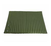 Camp4 Matelas gonflable pour 2 ou 4 personnes, vert, 138 x 200 cm, tapis de camping, tente de sommeil, ultra léger, thermique, pour tente, trekking, plage (1)