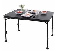 Camp4 Porto 80 Table de camping pliante en aluminium de qualité supérieure 80 x 60 cm Résistant aux intempéries (80 x 60 cm)
