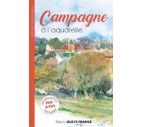 Campagne à l'aquarelle