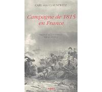Campagne de 1815 en France