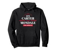 Campagne du Parti démocratique de Jimmy Carter Walter Mondale Sweat à Capuche