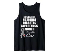 Campagne Nationale de Sensibilisation au diabète de Novembre Débardeur