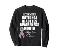 Campagne Nationale de Sensibilisation au diabète de Novembre Sweatshirt