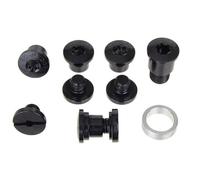 Campagnolo 5 Kit For Super Record/record/chorus Chainring Screw Set Noir Black