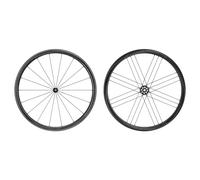 Campagnolo Bora Wto 33 2 Way Fit Disc Tubeless Road Wheel Set Noir 12 x 100 / 12 x 142 mm / Campagnolo Black