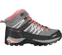 CMP Femme Rigel Mid WMN Trekking Shoes WP Chaussures de randonnée, Gris-Rose Corail, 38 EU