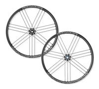 Campagnolo Zonda Afs 6b Disc Tubular Road Wheel Set Noir 12 x 100 / 12 x 142 mm / Campagnolo