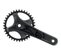 Campagnolo Ekar Gt Pédalier Noir 172,5 mm 36T